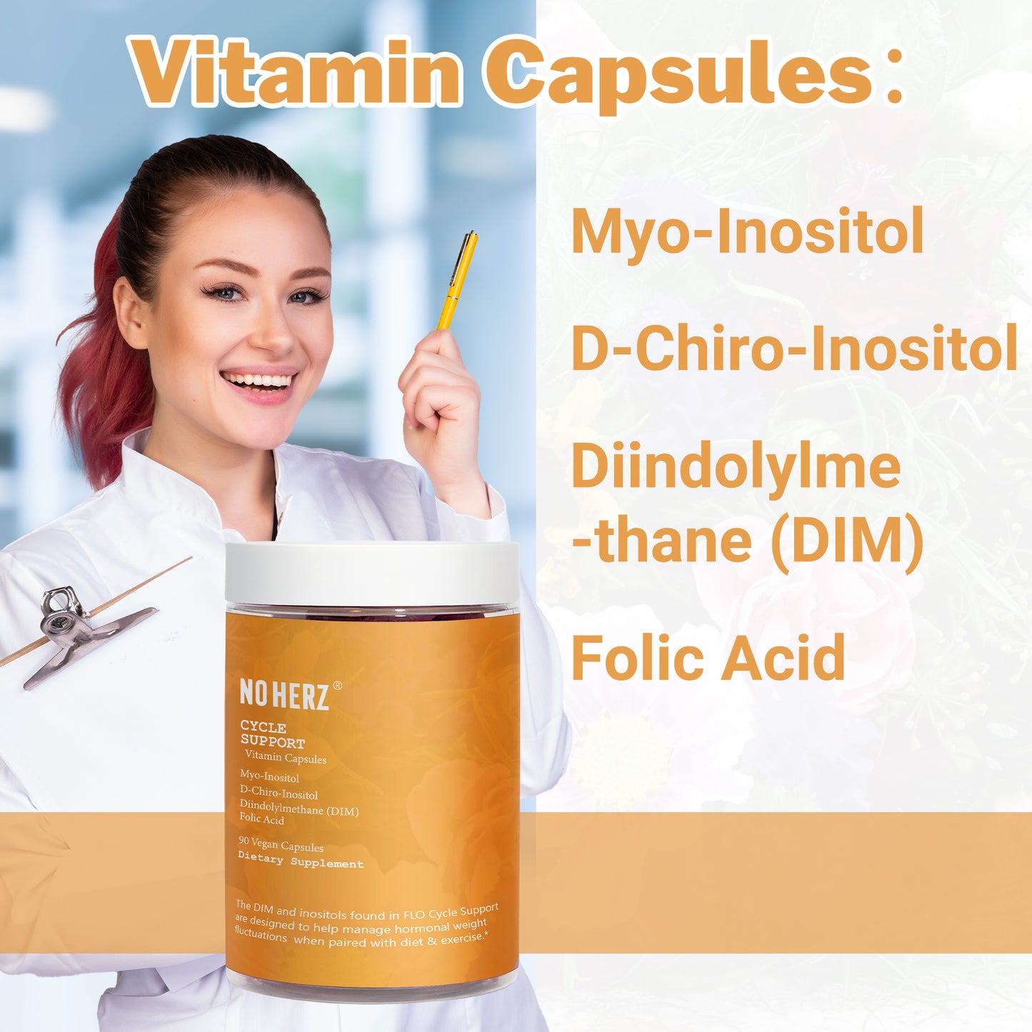 Cycle Support Vitamin Capsules