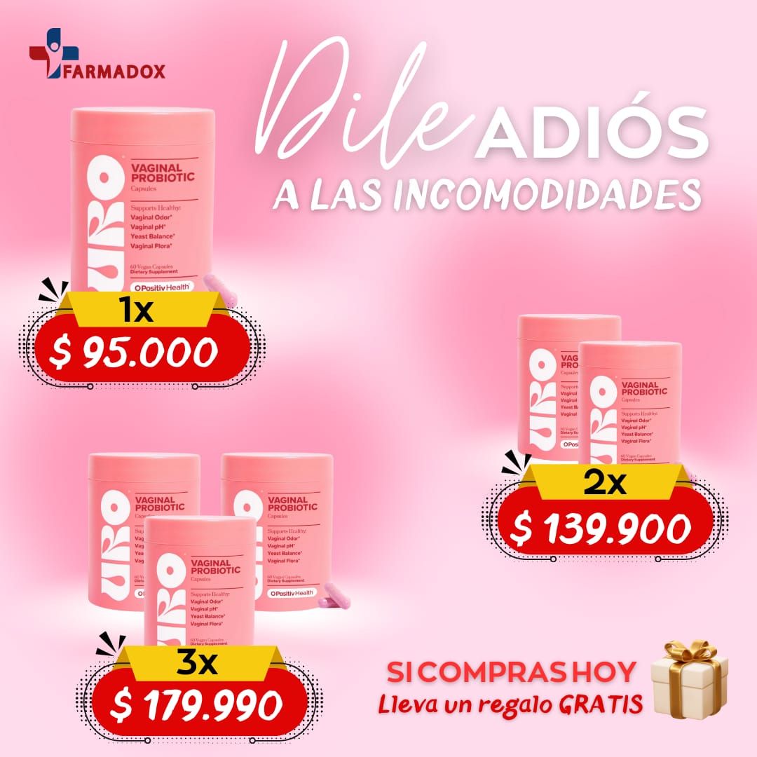 PROBIOTICOS URO FRASCO POR 60