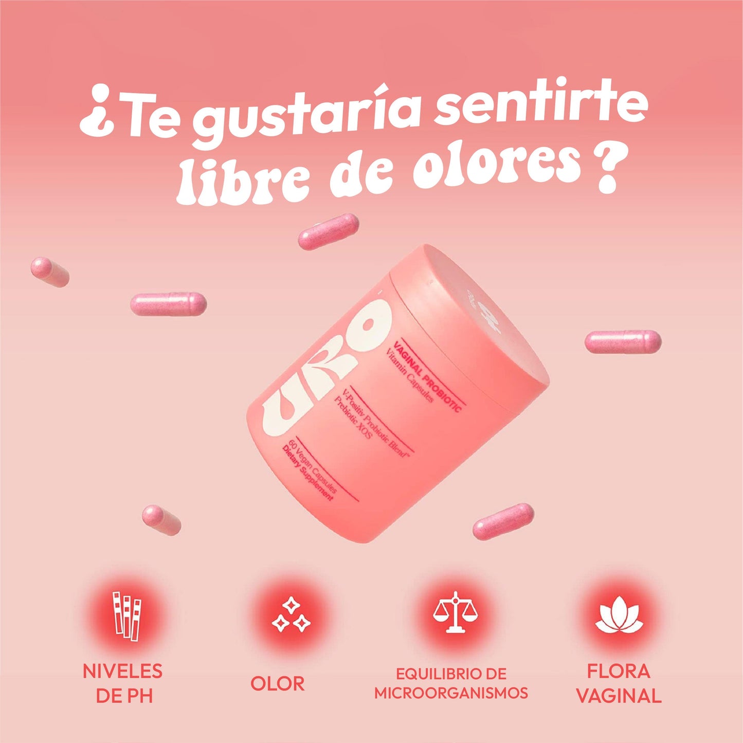 PROBIOTICOS URO FRASCO POR 60
