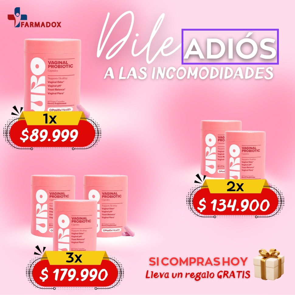 PROBIOTICOS URO FRASCO POR 60
