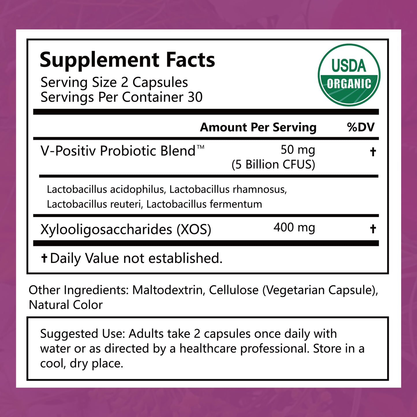 Vaginal Probiotic Capsules