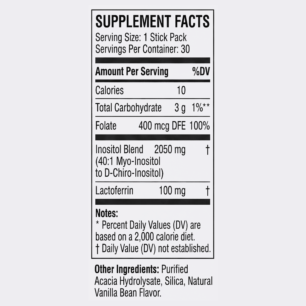 NERINT® INOSITOL (Women's Core Nutrient)