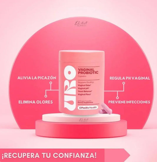 URO PROBIÓTICOS VAGINALES - Equilibrio Natural Para tu Bienestar íntimo